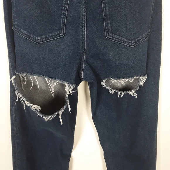 ASOS Ripped High Rise Jeans - Picture 6 of 8